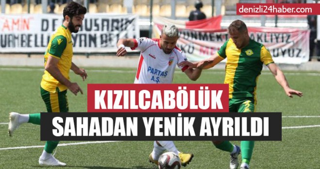 Kızılcabölük Sahadan Yenik Ayrıldı