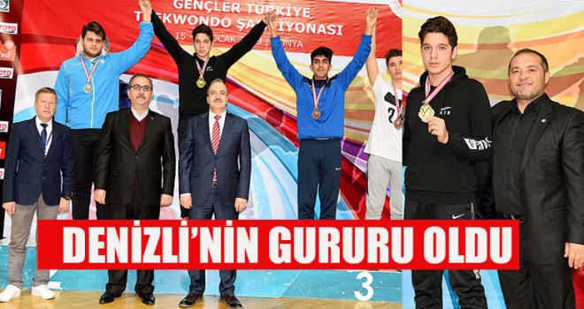 Denizli’nin Gururu Oldu