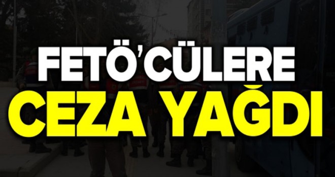 Denizli'de FETÖ'ye Ceza Yağdı