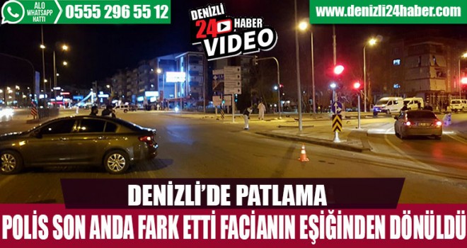 Polisin bir anlık dikkati faciayı önledi