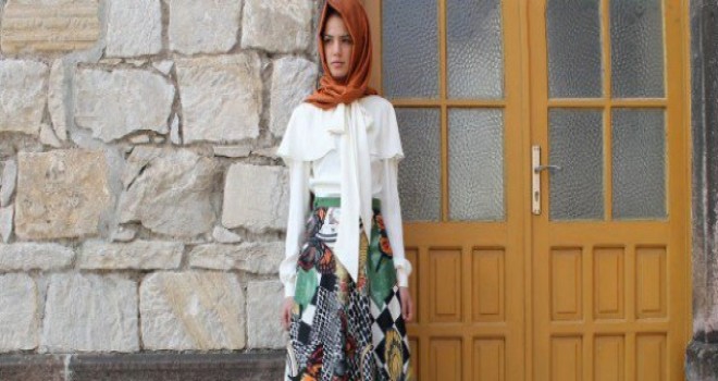 2018 Türbanlı Kadın Modası