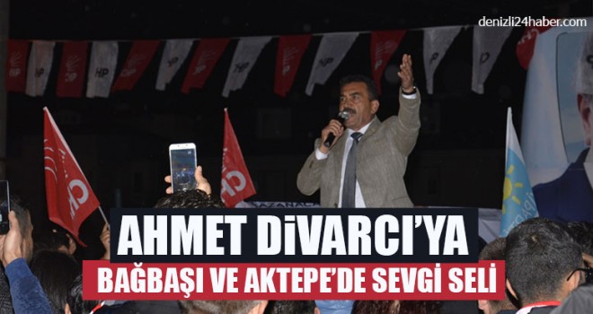 Divarcı’ya Bağbaşı ve Aktepe’de Sevgi Seli