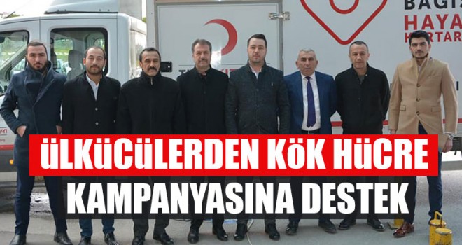 Ülkücülerden Kök Hücre Kampanyasına Destek