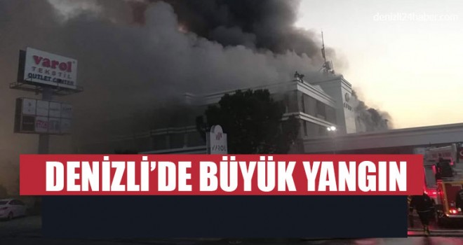 Denizli Varol Tekstil Yangın