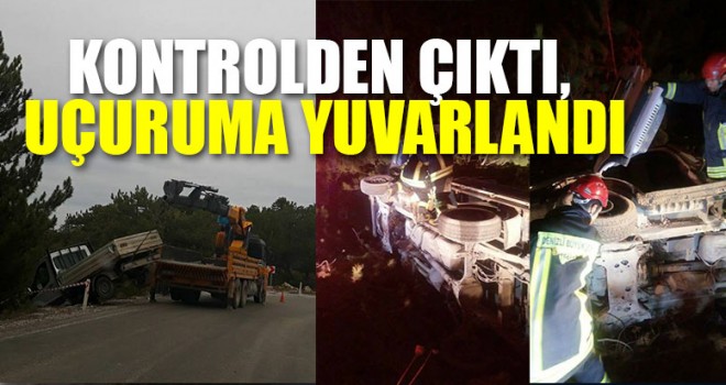 Kontrolden Çıktı, Uçuruma Yuvarlandı