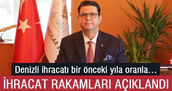 Denizli ihracatı bir önceki yıla oranla… MEMİŞOĞLU İHRACAT RAKAMLARINI AÇIKLADI
