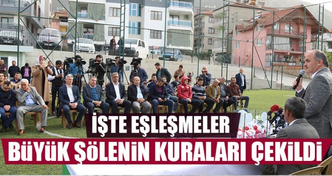 Büyük Şölenin Kuraları Çekildi