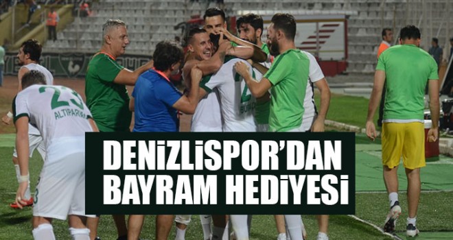 Denizlispor’dan Bayram Hediyesi