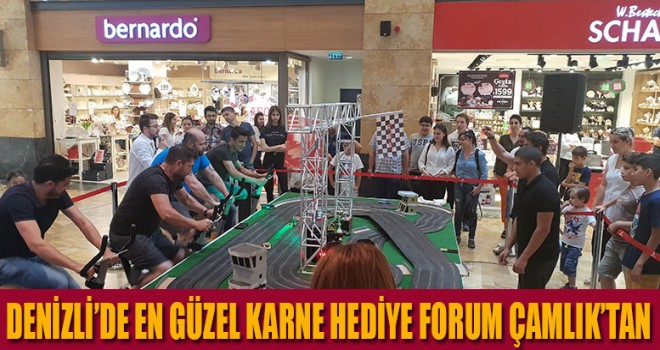 Denizlili çocuklara en güzel karne hediyesi