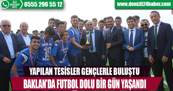 Baklan'da futbol şenliği