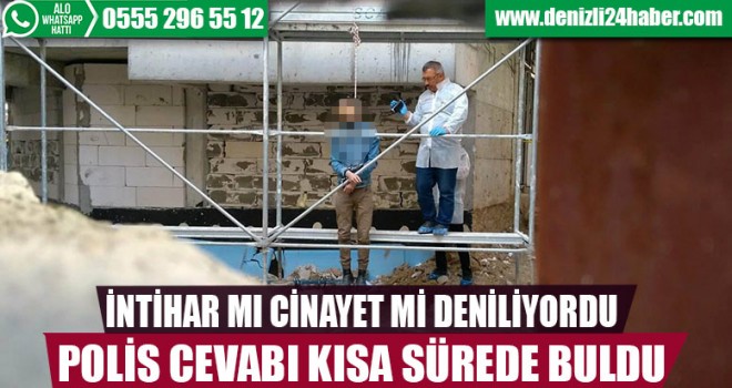 Denizli güne bu görüntü ile uyanmıştı