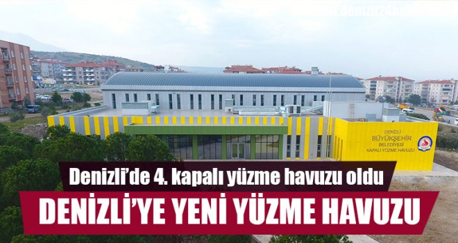 Denizli’ye Yeni Yüzme Havuzu