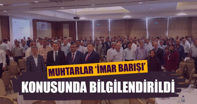 ‘İmar Barışı’ İle İlgili Ayrıntılar Açıklandı
