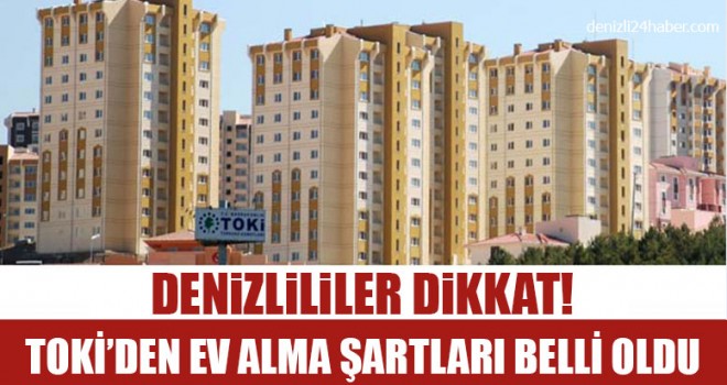 Denizli TOKİ başvurusu