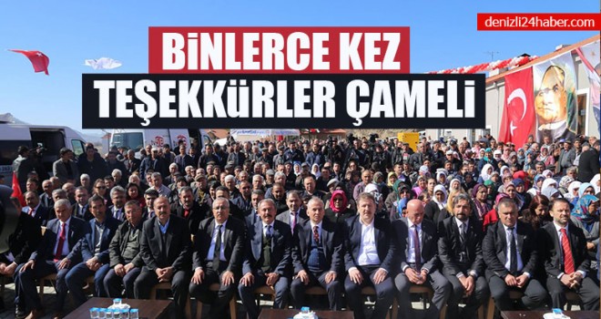 Binlerce Kez Teşekkürler Çameli
