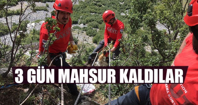3 Gün Mahsur Kaldılar