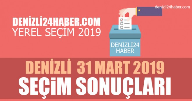 Denizli yerel seçim 2019 sonuçları Cumhur ittifakı-Millet ittifakı oy oranı