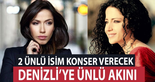 Denizli'ye ünlü akını sürüyor