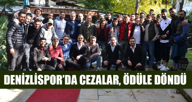 Denizlispor’da Cezalar, Ödüle Döndü