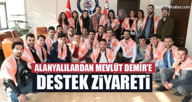 Alanyalılardan Mevlüt Demir’e Destek Ziyareti