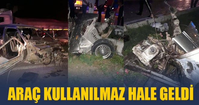 Araç Kullanılmaz Hale Geldi