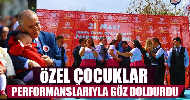 Özel Çocuklar Performanslarıyla Göz Doldurdu