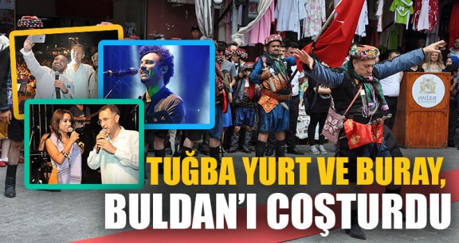 Tuğba Yurt Ve Buray, Buldan’ı Coşturdu