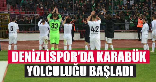 Denizlispor'da Karabük Yolculuğu Başladı