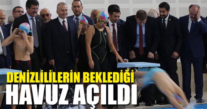 İncilipınar Kapalı Yüzme Havuzu ve Spor Kompleksi açıldı