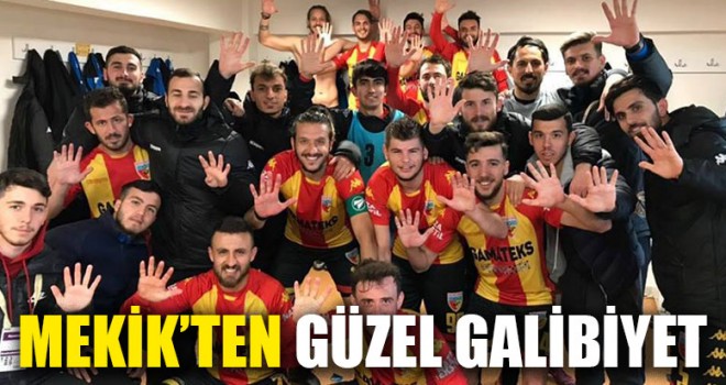 Mekik’ten Güzel Galibiyet