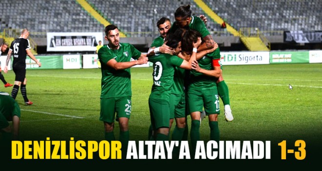 Denizlispor Altay'a Acımadı