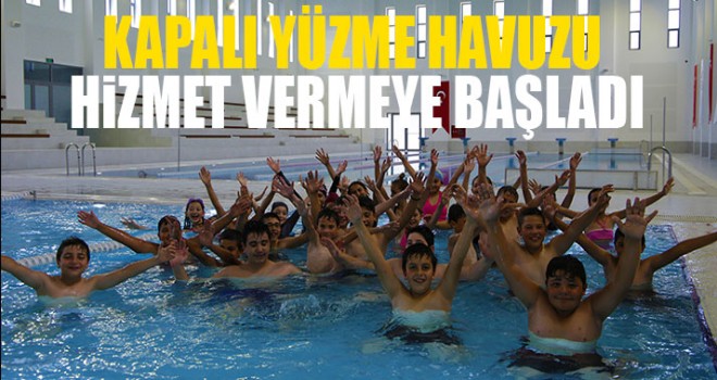 Çivril Kapalı Yüzme Havuzu Hizmet Vermeye Başladı