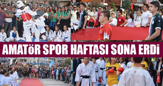 Amatör Spor Haftası Sona Erdi