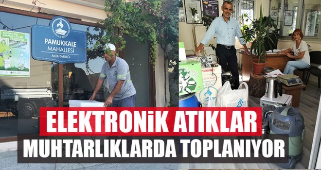 Pamukkale’de Elektronik Atık Yarışmasına İlgi Yoğun
