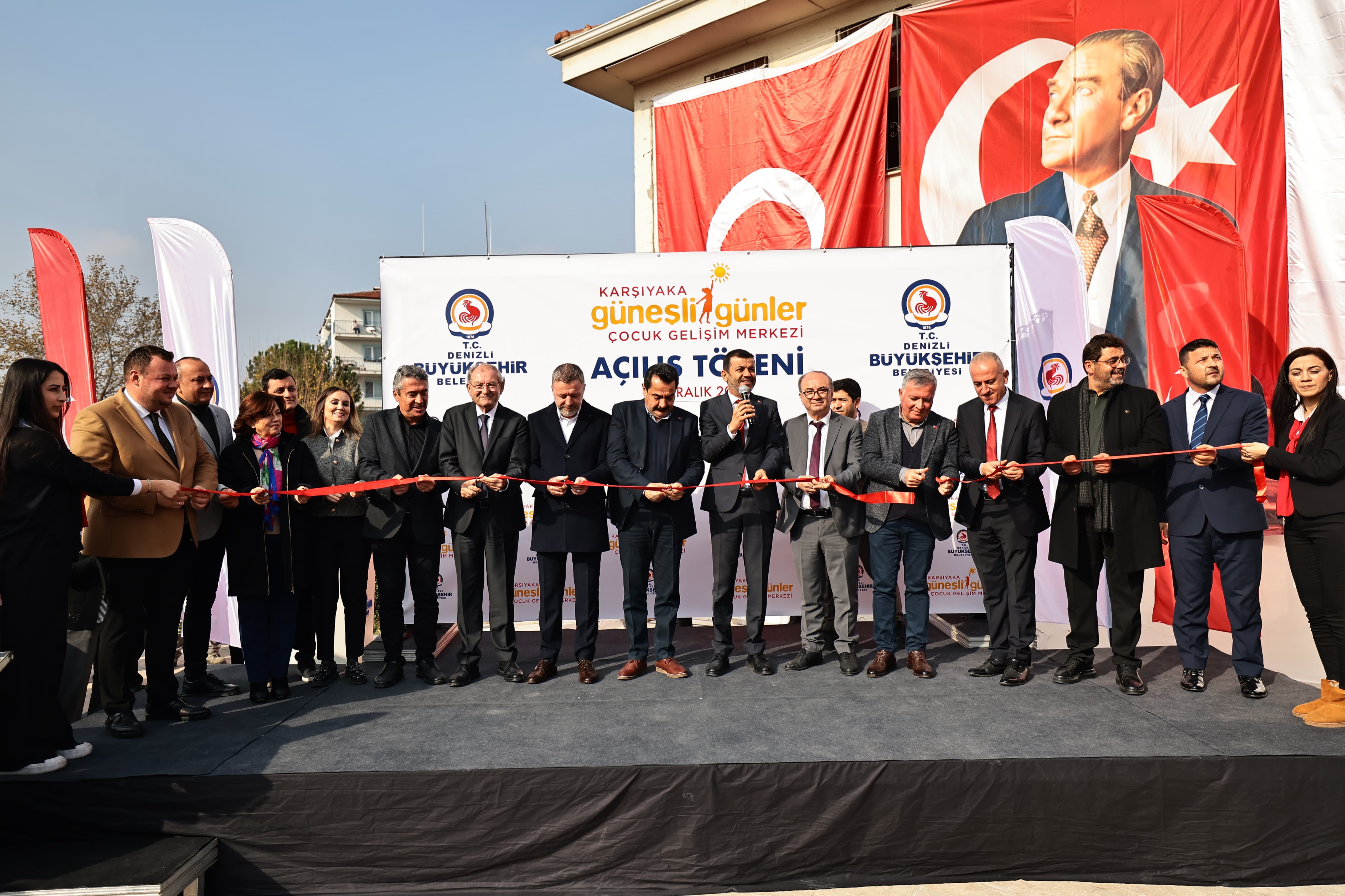 Denizli’de Güneşli Günler Çocuk Gelişim Merkezi Hizmete Açıldı