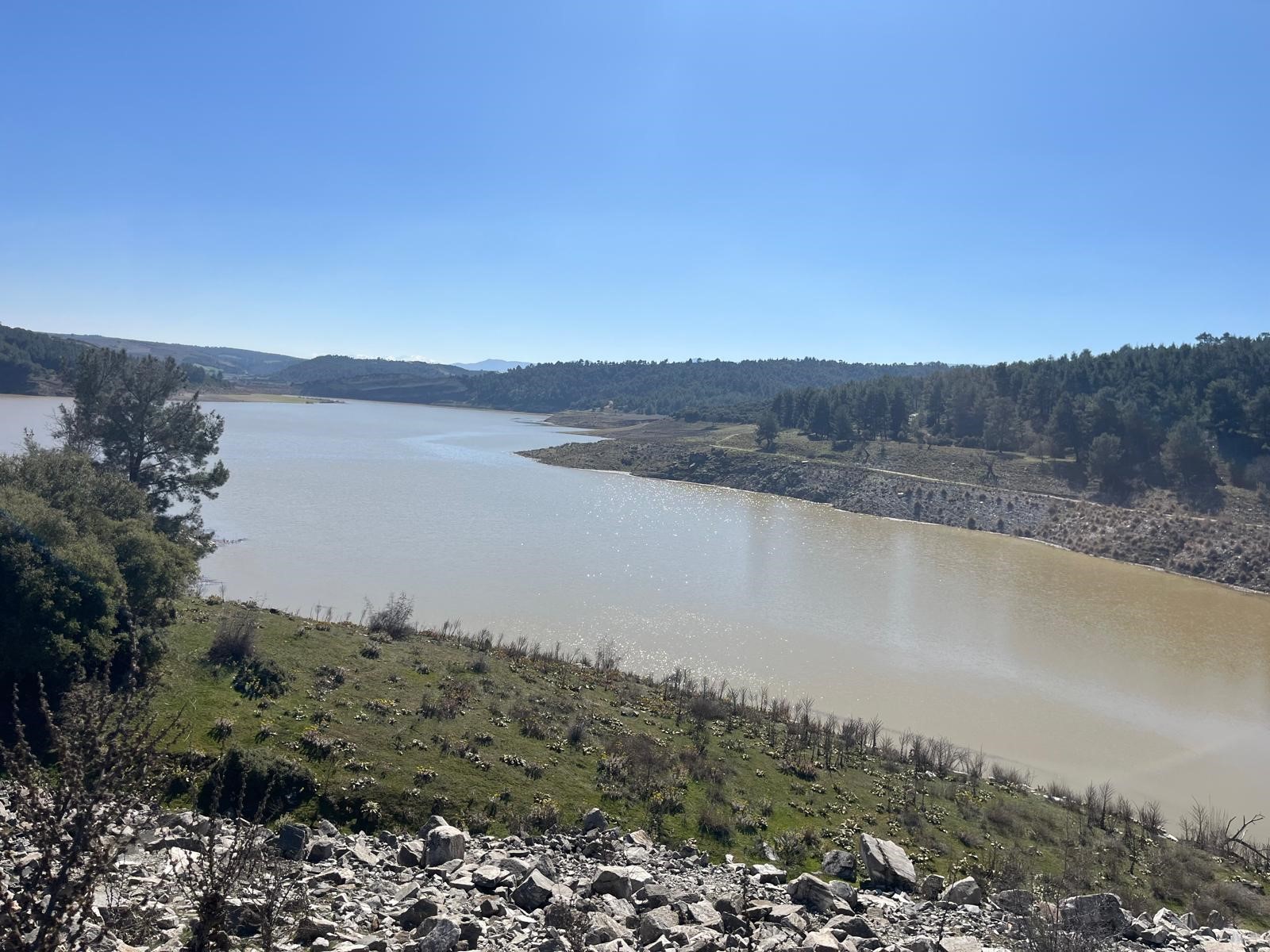 Derbent Barajı doluluğu son yılların rekoruna ulaştı