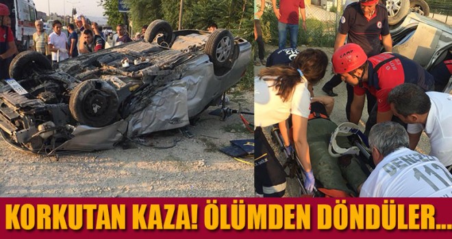 Karı koca ölümden döndü