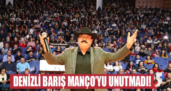 BÜYÜKŞEHİR BARIŞ MANÇO’YU UNUTMADI