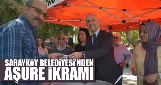 Sarayköy Belediyesi’nden Aşure İkramı