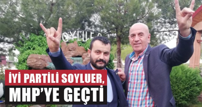 Kurucu İlçe Başkanı Soyluer, Mhp'ye Geçti
