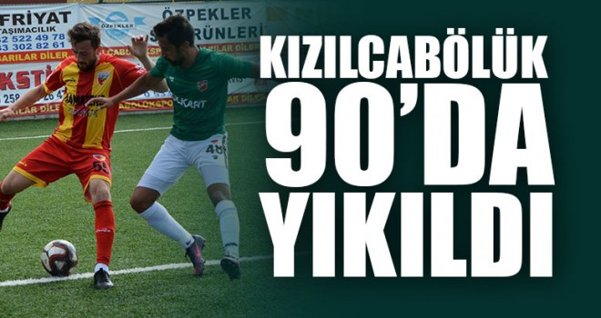 Kızılcabölük 90’da Yıkıldı