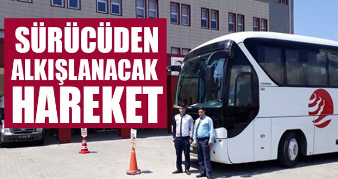 Sürücüden Alkışlanacak Hareket