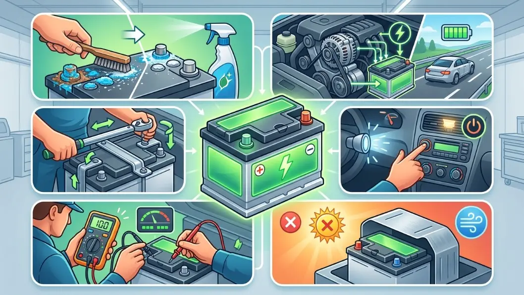 Akü Sağlığını Koruma Yöntemleri