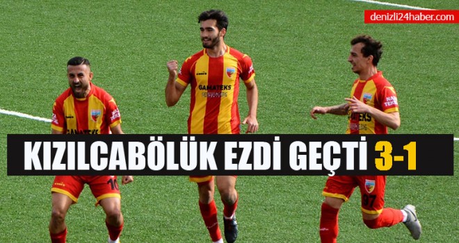Kızılcabölük Ezdi Geçti 3-1