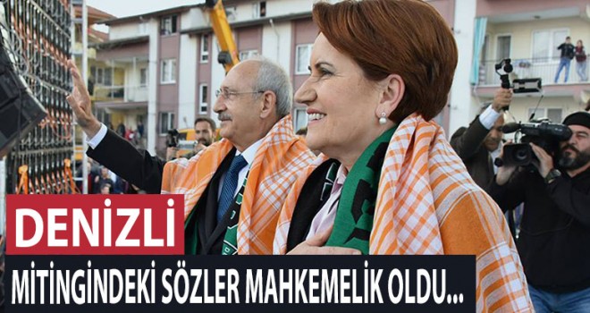 O sözler mahkemelik oldu