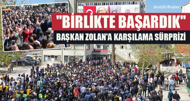 Başkan Zolan'a Karşılama Sürprizi