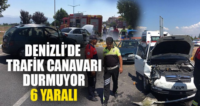 Acıpayam Kaza 6 yaralı