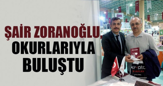 Şair Zoranoğlu, Okurlarıyla Buluştu