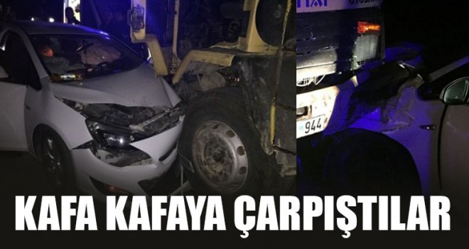 Kafa Kafaya Çarpıştılar