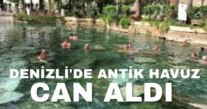 Pamukkale'deki Antik Havuz Can Aldı